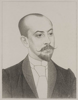 KG 09691
<br/>
Portret Louis Couperus (1863-1923)
<br/>
<em>Veth, Jan (1864-1925)</em>